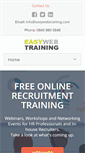 Mobile Screenshot of easywebtraining.com